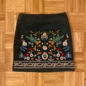 Corduroy Skirt